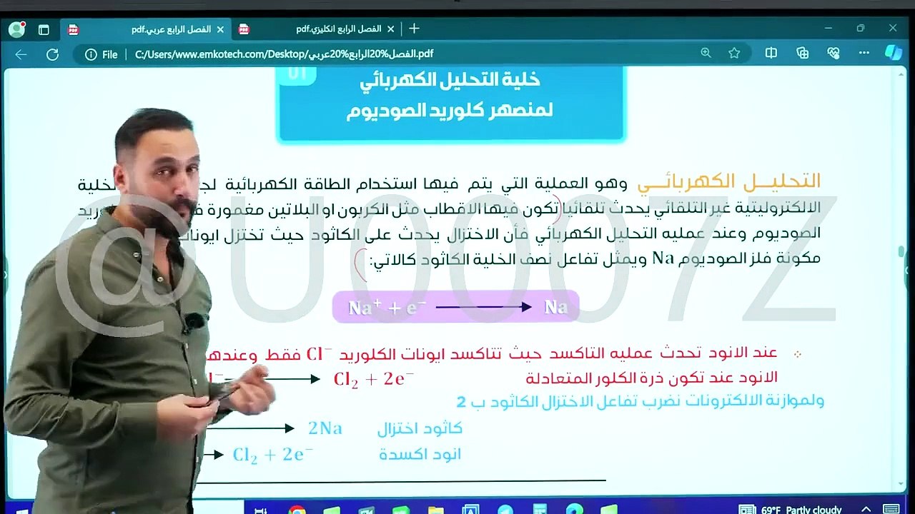 الفصل الرابع| المحاضرة 17| شرحيات فرداي الجزء 1