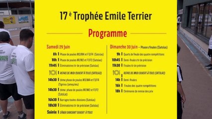 Barrages M1, 17ème Trophée Emile Terrier, Satolas et Bonce 2024