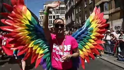 Thousands join London's Pride parade