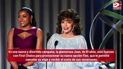 Joan Collins protagoniza la divertida nueva campaña First Choice