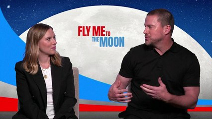 Scarlett Johansson & Channing Tatum Talk Teaming Up!