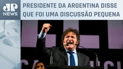 Tải video: Javier Milei critica declaração de Lula: “Desde quando temos que pedir perdão por falar a verdade?”