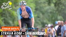 Strava KOM - San Marino - Tour de France 2024