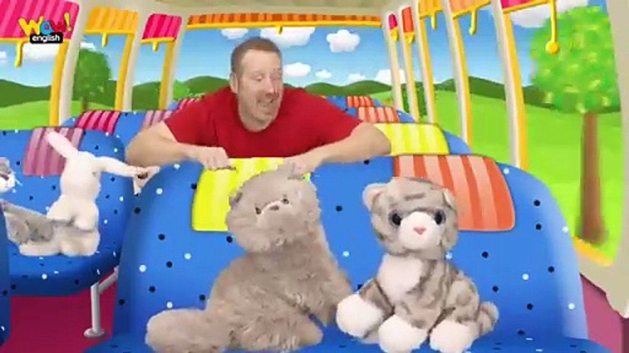 Wheels_on_the_Bus_with_Animals_and_Steve_and_Maggie___Teddy_Bear_from_Wow_English_TV(360p)