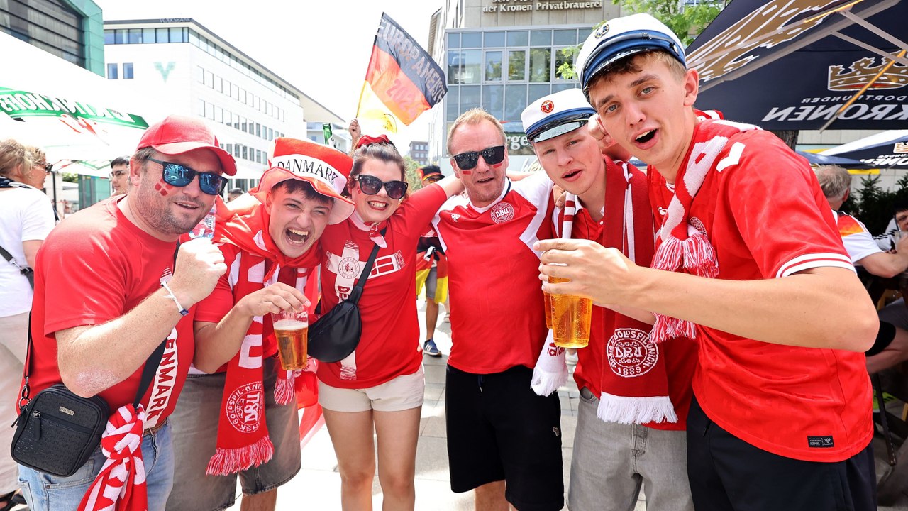 'Deutschland, alles ist vorbei': Dänen halten stimmungstechnisch dagegen