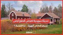 عرض استثنائي  .. مدينة سويدية تعرض قطع أرض بسعر فنجان قهوة .. ما القصة ؟