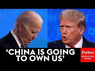 'They Are Killing Us As A Country, Joe': Trump Doesn't Hold Back On Biden's China Policies