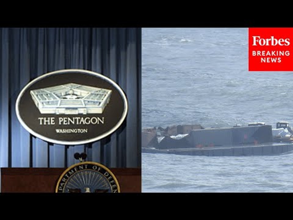 Pentagon Gives Gaza Aid Pier Updates: We Don't 'Have A Date Of When The Pier Would Be Reinstalled'