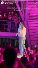 É oficial? O Kannalha é flagrado com olhar apaixonado em show de Preta Gil; confira