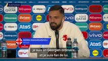 Géorgie - Mamardashvili fan de Kvaratskhelia : “L’un des meilleurs au monde”