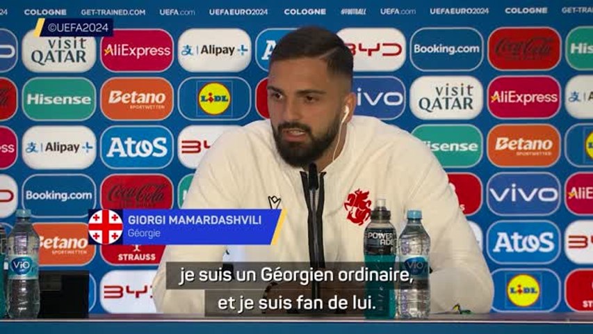 Géorgie : Mamardashvili fan de Kvaratskhelia - 