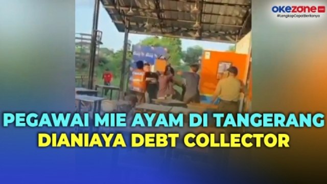 Berniat Baik Bantu Orang, Pegawai Mie Ayam Dikeroyok Debt Collector di Tangerang
