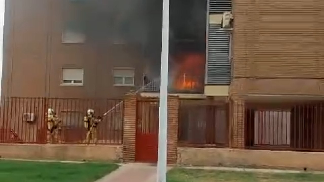 Incendio en Toledo