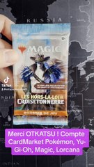 UntapUpkeepDrawFR ouverture booster Magic: The Gathering Les Hors-la-loi de Croisetonnerre