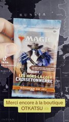 UntapUpkeepDrawFR ouverture booster Magic: The Gathering Les Hors-la-loi de Croisetonnerre