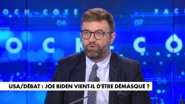 Arthur de Watrigant affirme que l’enjeu pour Donald Trump était de montrer que Joe Biden était sénile