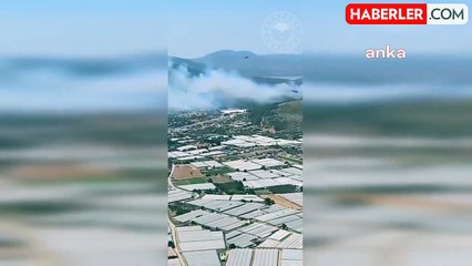 İzmir'deki yangınlara müdahale için 11 uçak, 27 helikopter ve 972 personel sevk edildi