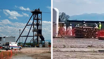 Download Video: Pasta de Conchos: Reportan rescate de primeros restos de mineros sepultados hace 18 años