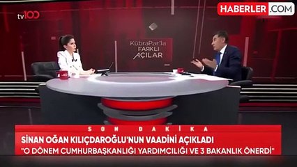 Sinan Oğan'dan canlı yayında Kılıçdaroğlu itirafı: Bana, 'Yönetemeyeceğiz, kriz çıkar' dedi
