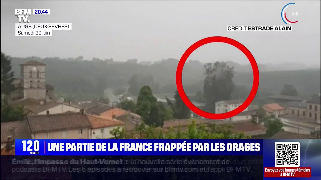 Deux-Sèvres: frappé par la foudre, un arbre s'effondre à Augé