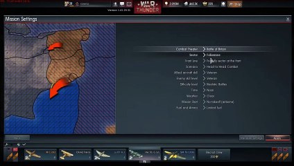 War Thunder: How to access mission editor + German HE-51 B2 Hydroplane/seaplane/floatplane!