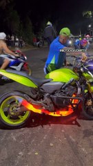 New heavy bike driving, new technology