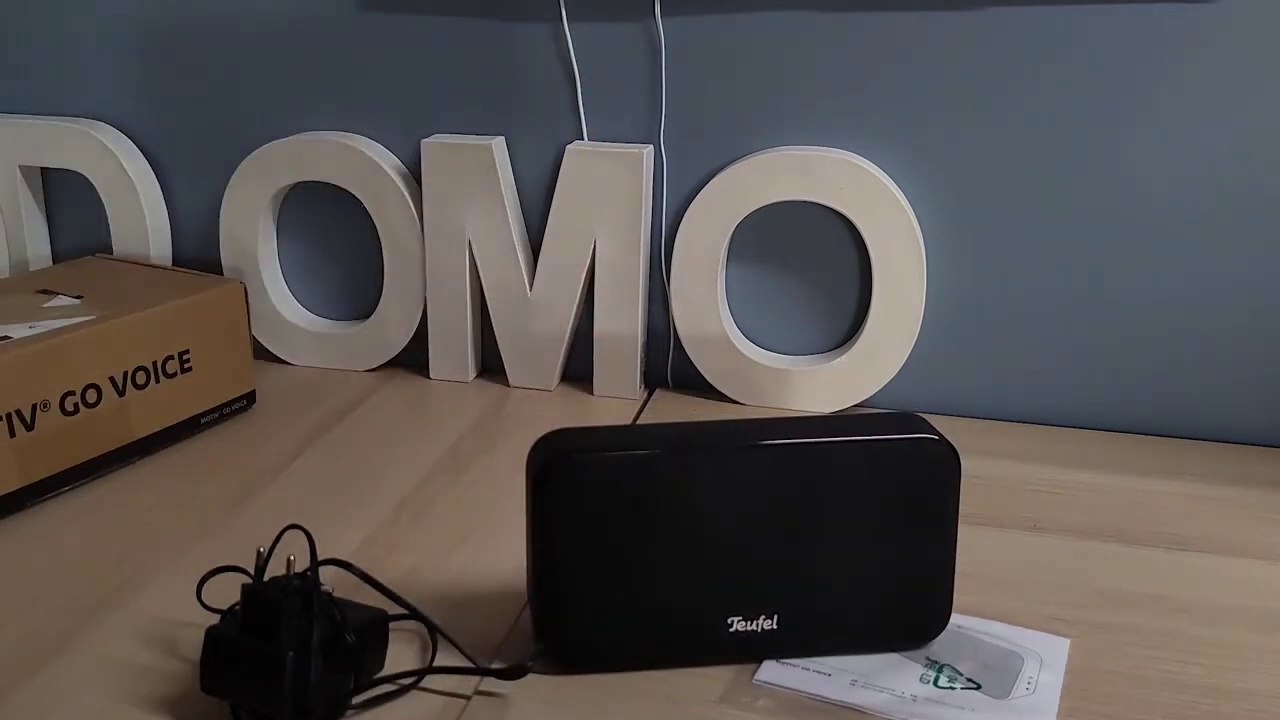 TEUFEL MOTIV GO VOICE votre Assistant vocal Google portable !