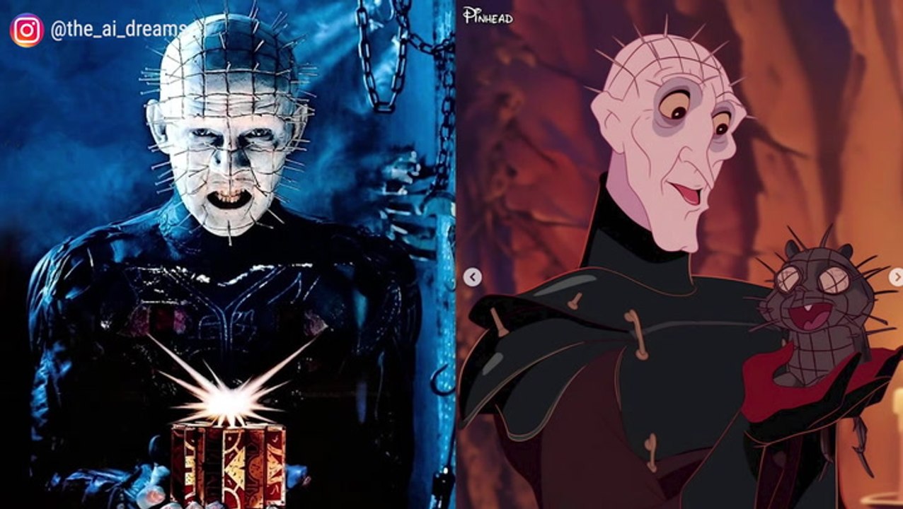 AI Turned Horror Characters Like Pennywise Into...