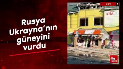 Rusya Ukrayna'nın güneyini vurdu