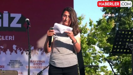 Download Video: İstanbul Emek, Barış ve Demokrasi Güçleri Kayyuma Karşı Mücadele Çağrısı Yaptı