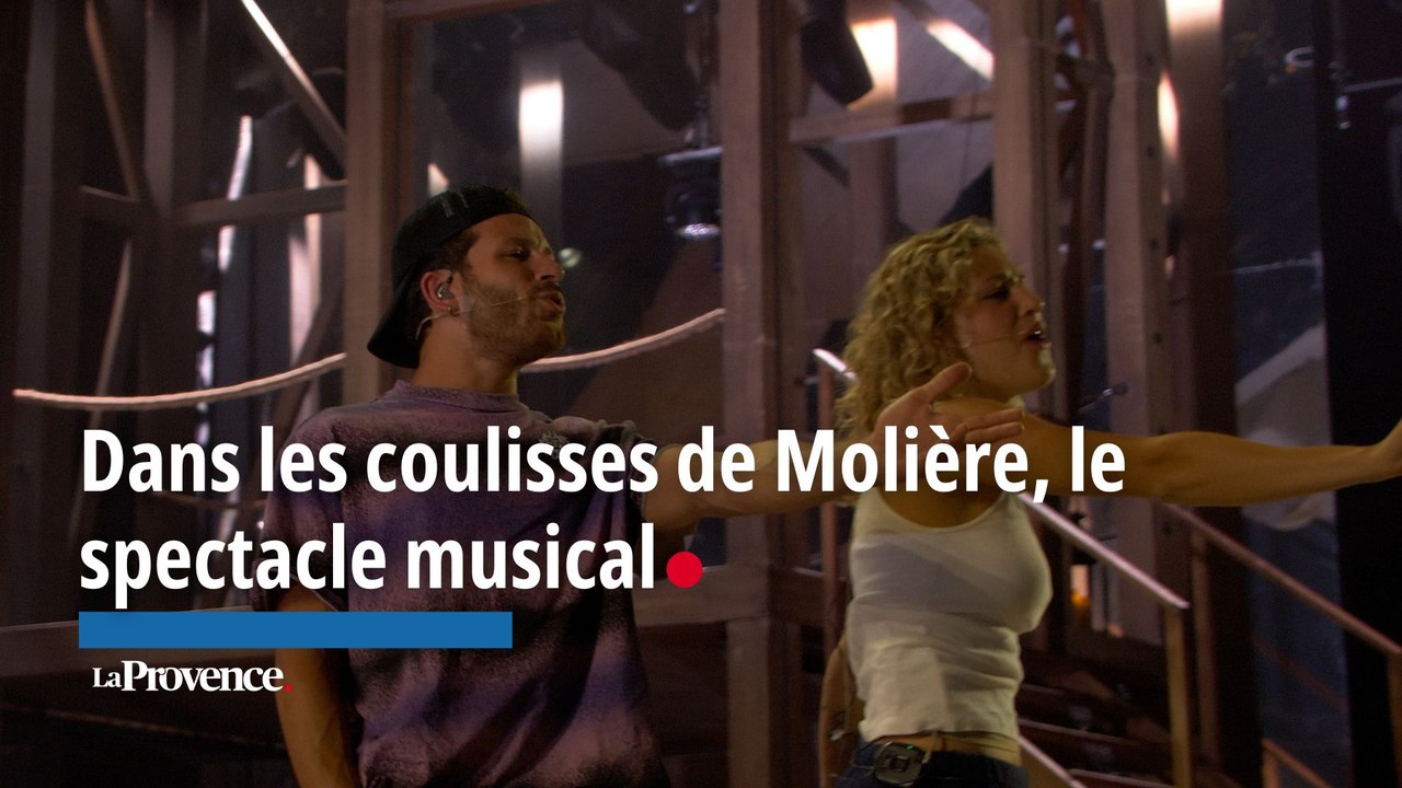 Dans les coulisse de Molière, le spectacle musical, au Dôme de Marseille