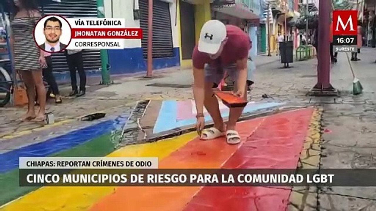En Chiapas, cinco municipios son considerados como los más violentos para la comunidad LGBTIQ