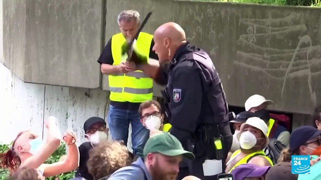 Miles de personas protestaron en contra de la extrema derecha en Alemania