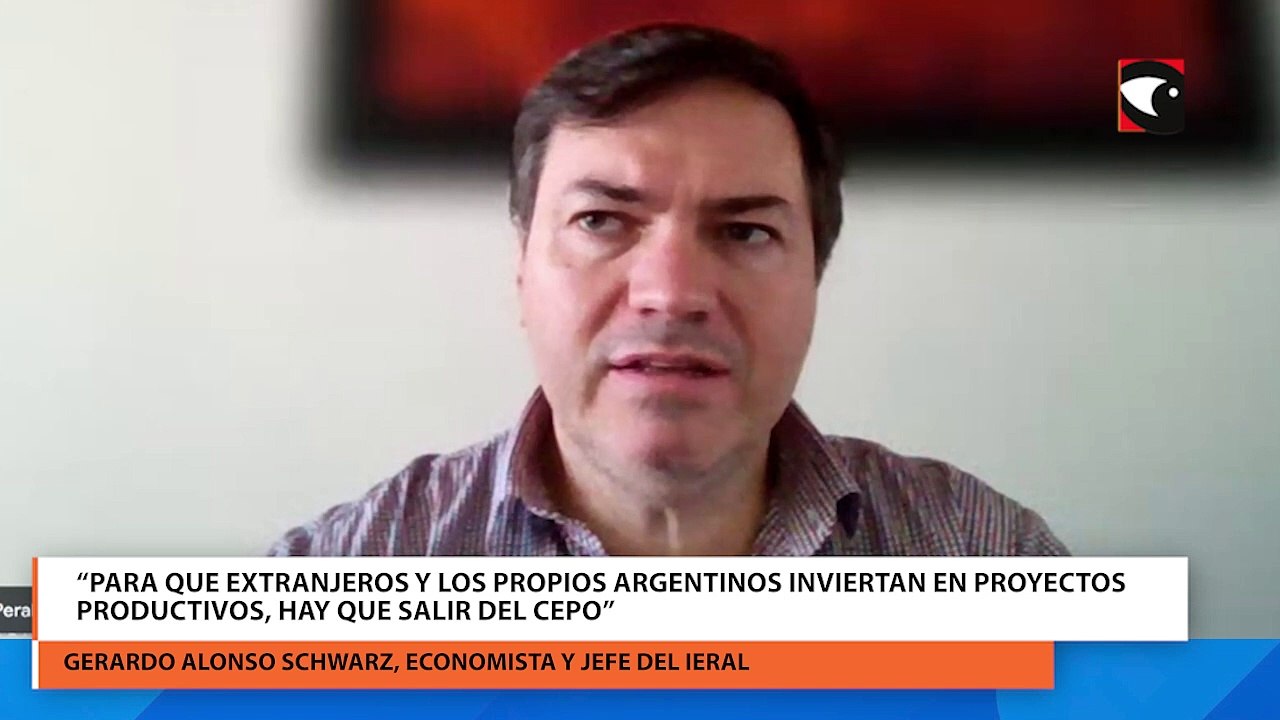 “PARA QUE EXTRANJEROS Y LOS PROPIOS ARGENTINOS INVIERTAN EN PROYECTOS PRODUCTIVOS, HAY QUE SALIR DEL CEPO”