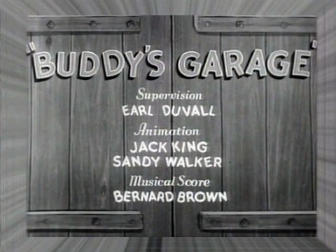 Buddy's Garage (1934) - original titles recreation