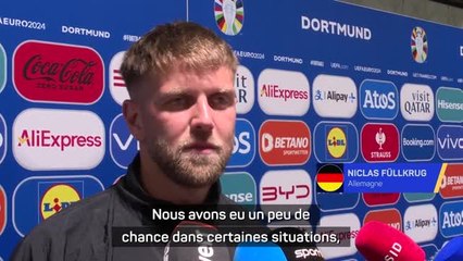 Allemagne - Füllkrug : “C’était fou aujourd’hui, il y avait un peu de tout”