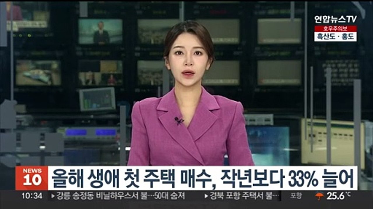 올해 생애 첫 주택 매수, 작년보다 33% 늘어…서울은 50% 급증