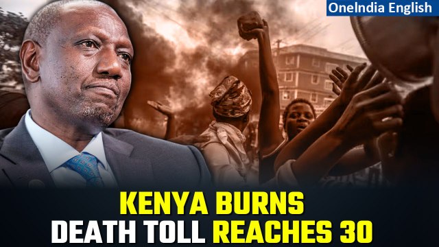 Kenya In Flames: Death Toll In The Deadly Week Of Demonstrations Reach 30 | Will Ruto Resign?