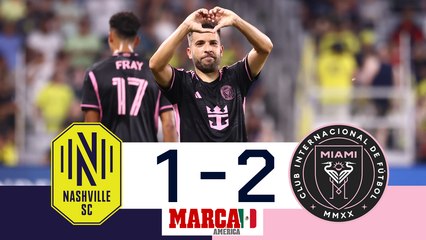 Golazo de Jordi Alba para la victoria de las Garzas I Nashville 1-2 Inter Miami  I Resumen y goles I MLS