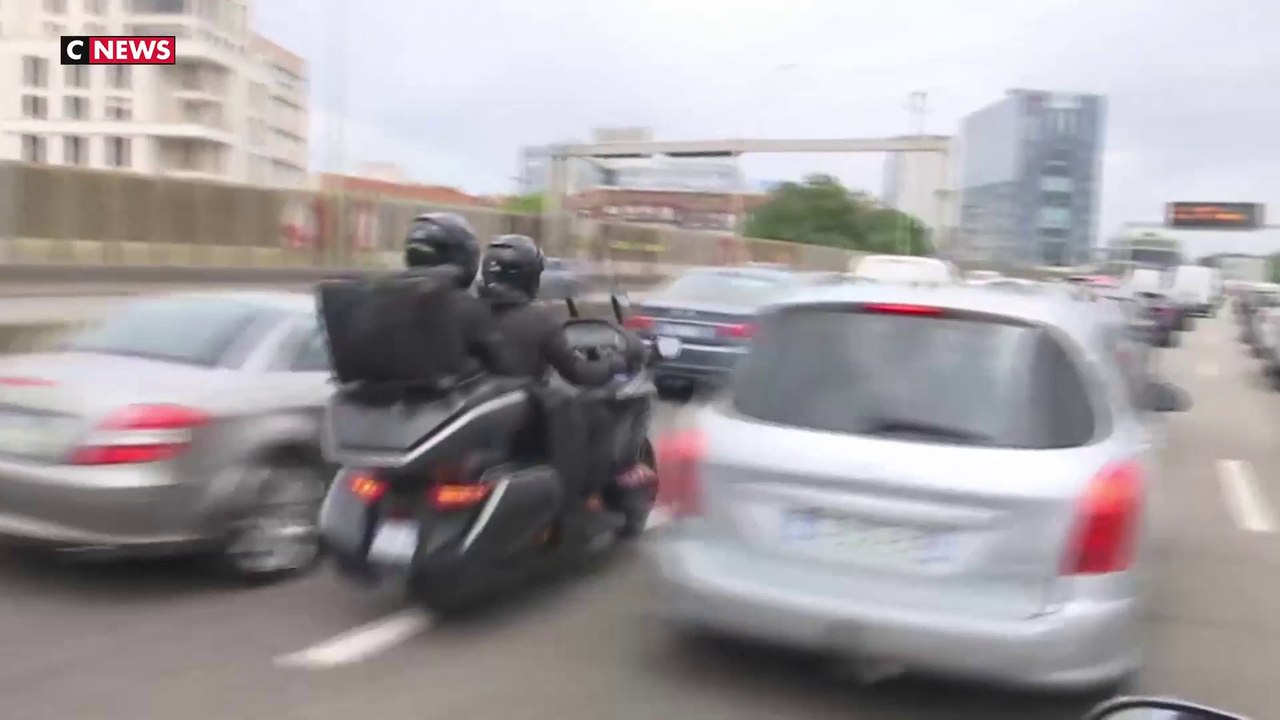 Sécurité routière : L'inter-file sera interdite pour les motards à partir du 1er août