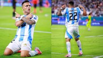 Lautaro Martínez califica la actuación de Argentina en esta Copa América: 