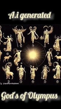 Guess the #mythology God based on A.I. interpretation