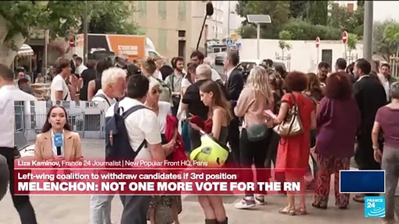 French legislative elections: Left wing allianc...