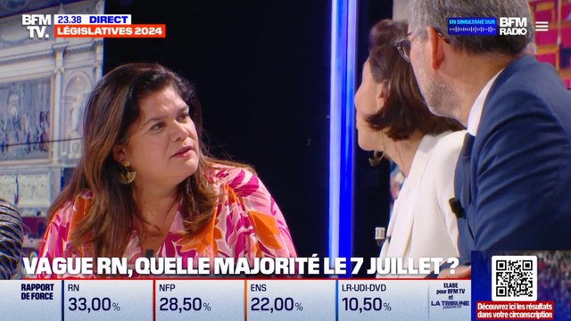 Arrêtez de raconter des conneries ! : Raquel Garrido sort de ses gonds sur BFMTV