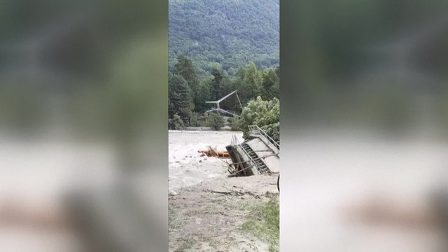 Intempéries en Suisse et en Italie: au moins 4 morts et 2 disparus