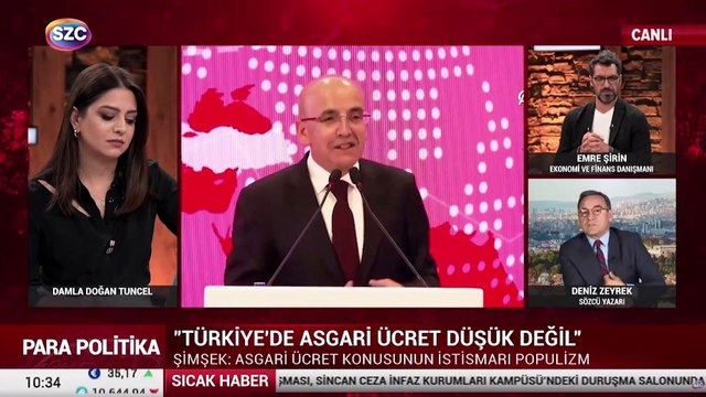 Deniz Zeyrek'ten Mehmet Şimşek'e tepki: Buradan size sesleniyorum