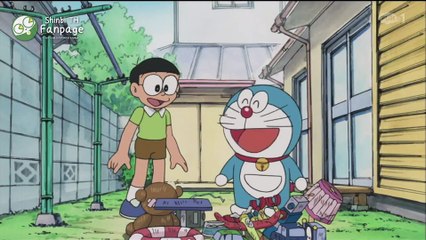 โดราเอมอน 2005 ตอนที่ 5A ผ้าคลุมกาลเวลา