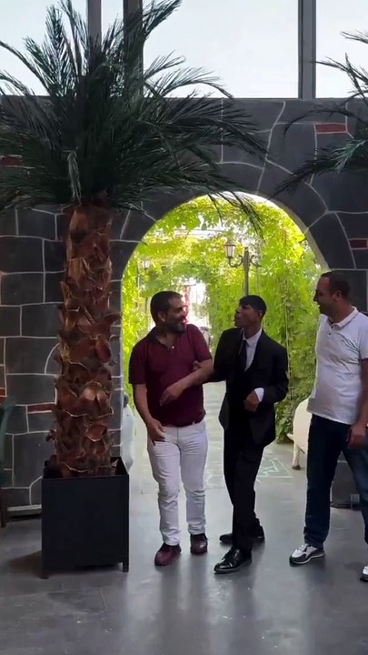 Hiko Baba ve dünyanın en uzun adamı Sultan Kösen bir araya geldi