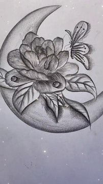 Scenery Drawing Easy - Beautiful Circle Pencil Drawing #pencildrawing #reel #draw #art #artstudiolsy #viralreel