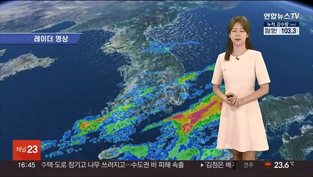 [날씨] 중부 장맛비 소강…화요일 다시 전국 강한 비